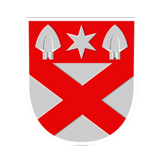 Pernaja.vaakuna (Finland) (Coat of Arms) STICKER Vinyl Kiss-Cut Decal 2 Inch White - The Sticker Space