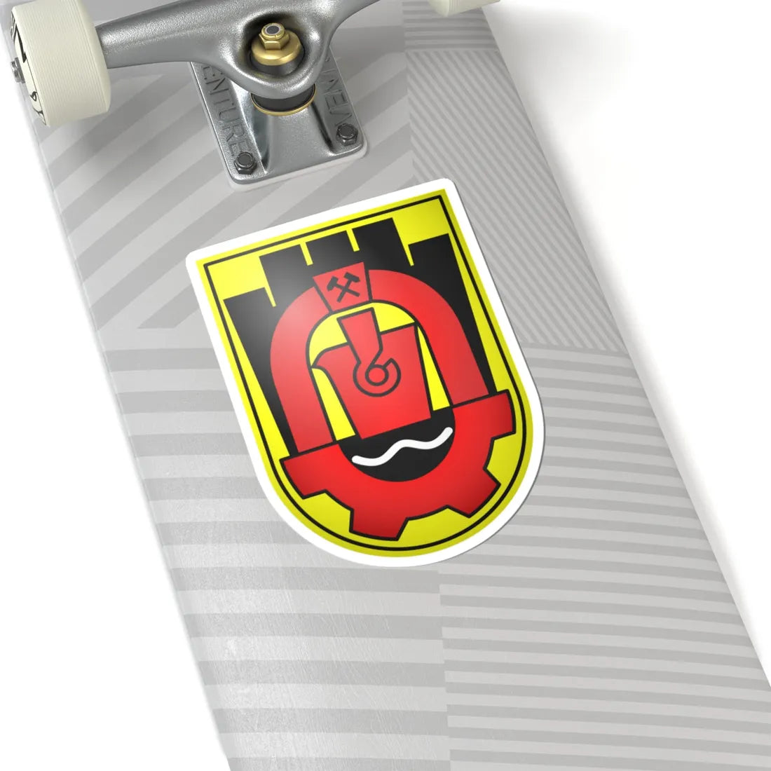 Pernik-coat-of-arms (Bulgaria) (Coat of Arms) STICKER Vinyl Kiss-Cut Decal - The Sticker Space