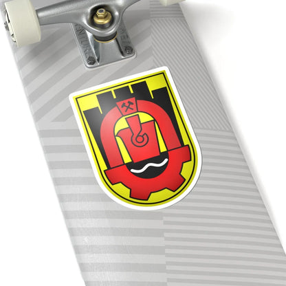 Pernik-coat-of-arms (Bulgaria) (Coat of Arms) STICKER Vinyl Kiss-Cut Decal - The Sticker Space