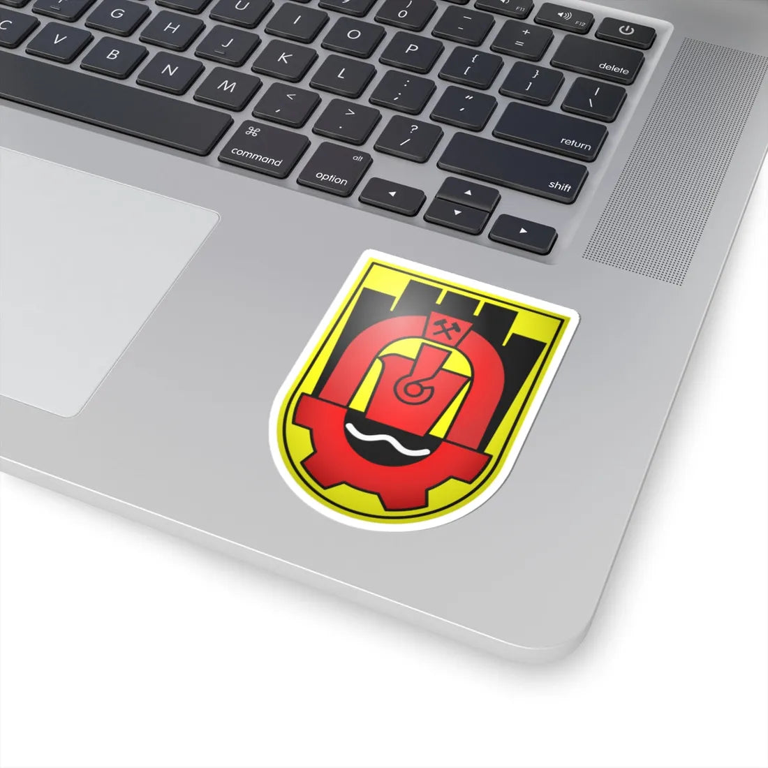 Pernik-coat-of-arms (Bulgaria) (Coat of Arms) STICKER Vinyl Kiss-Cut Decal - The Sticker Space