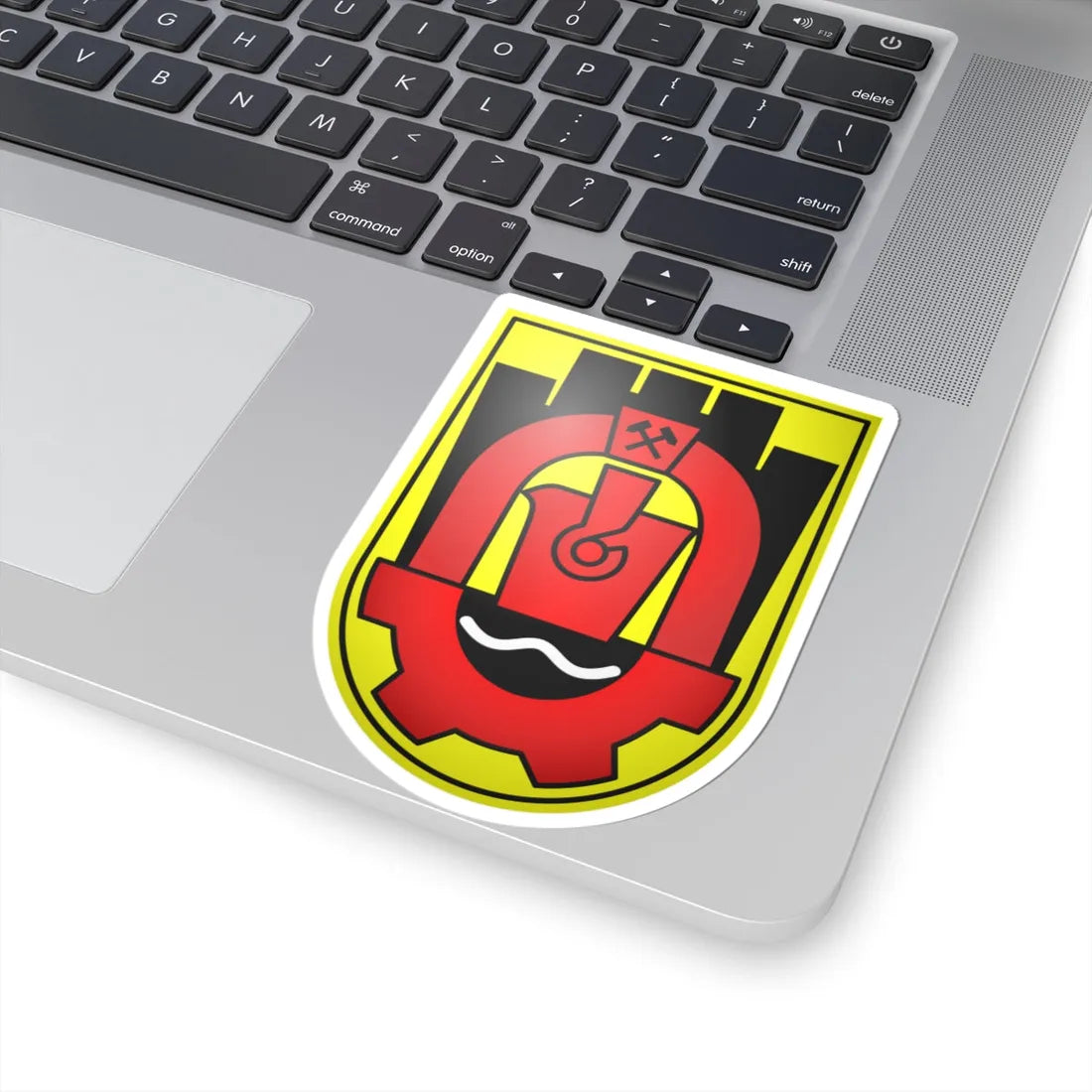 Pernik-coat-of-arms (Bulgaria) (Coat of Arms) STICKER Vinyl Kiss-Cut Decal - The Sticker Space