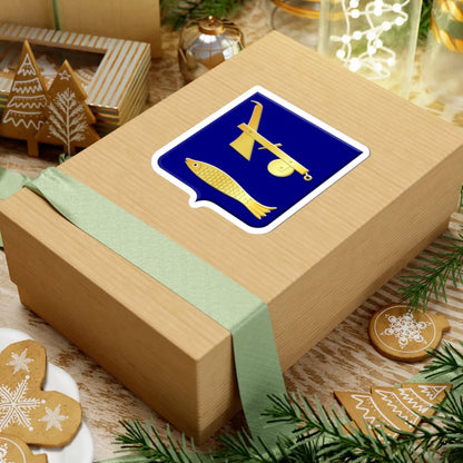 Pernis wapen (Netherlands) (Coat of Arms) STICKER Vinyl Kiss-Cut Decal - The Sticker Space