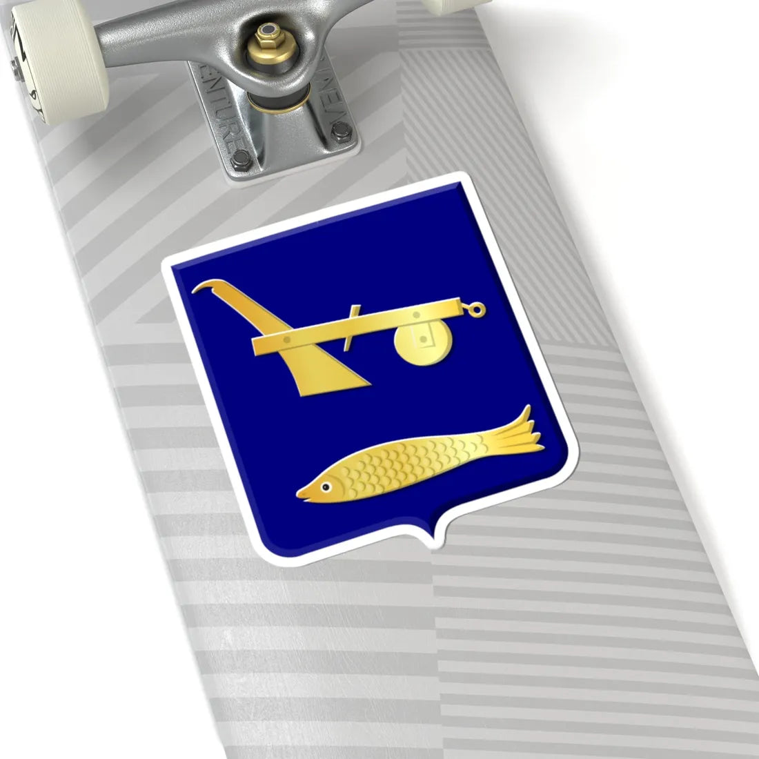 Pernis wapen (Netherlands) (Coat of Arms) STICKER Vinyl Kiss-Cut Decal - The Sticker Space