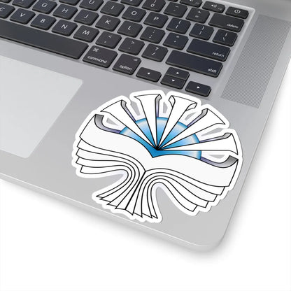 Perpustakaan Nasional Republik Indonesia insignia (Indonesia) (Coat of Arms) STICKER Vinyl Kiss-Cut Decal - The Sticker Space