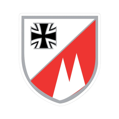 PersABw (Germany) (Coat of Arms) STICKER Vinyl Kiss-Cut Decal 3 Inch White - The Sticker Space