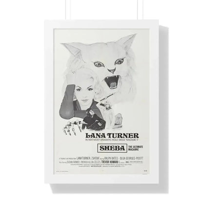 PERSECUTION 1974 - Framed Movie Poster 16″ x 24″ White - The Sticker Space