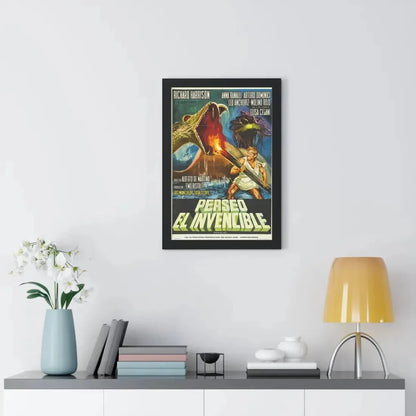 PERSEUS THE INVINCIBLE 1963 - Framed Movie Poster - The Sticker Space