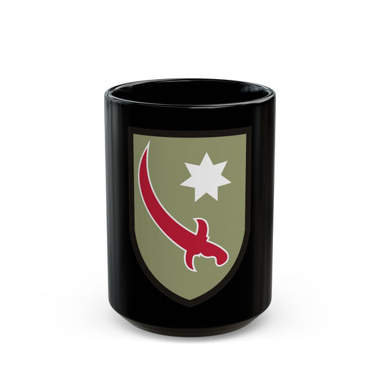 Persian Gulf Service Command (U.S. Army) Black Coffee Mug-15oz-The Sticker Space