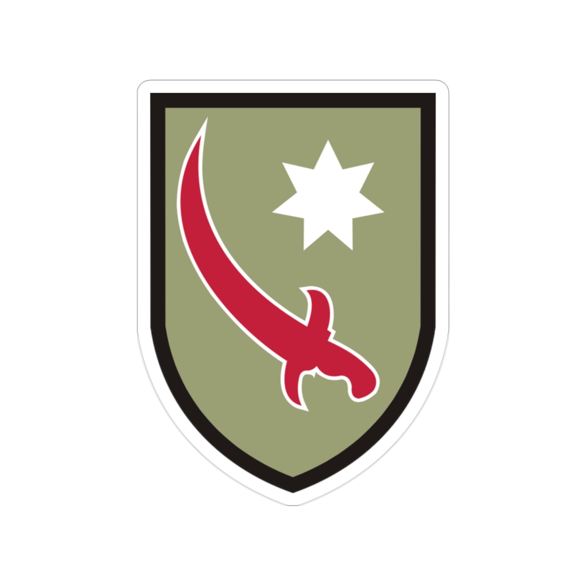 Persian Gulf Service Command (U.S. Army) Transparent STICKER Die-Cut Vinyl Decal-2 Inch-The Sticker Space