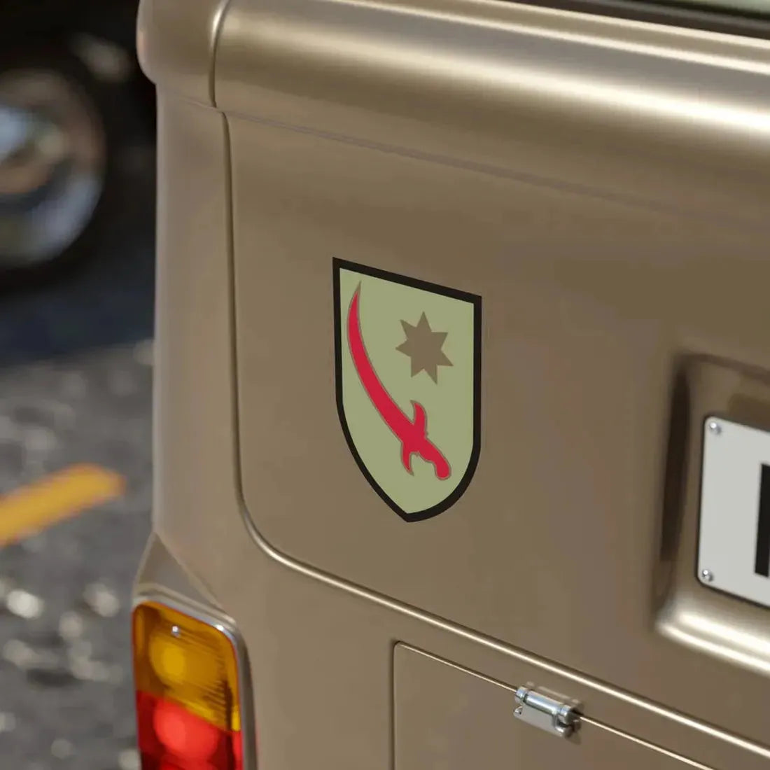 Persian Gulf Service Command (U.S. Army) Transparent STICKER Die-Cut Vinyl Decal - The Sticker Space