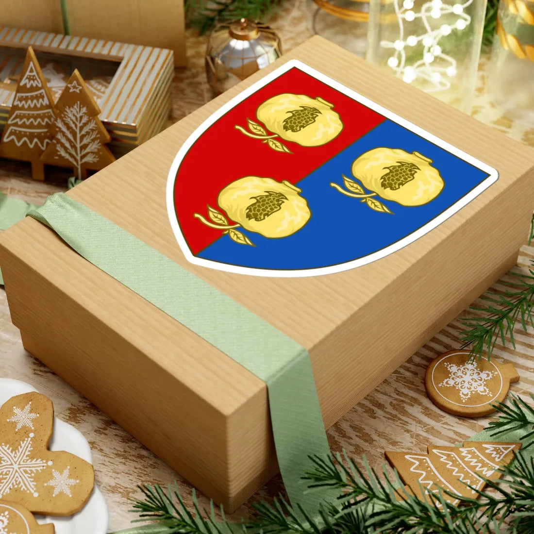 Personal Arms of Prince Frederic I (Argentina) (Coat of Arms) STICKER Vinyl Kiss-Cut Decal - The Sticker Space