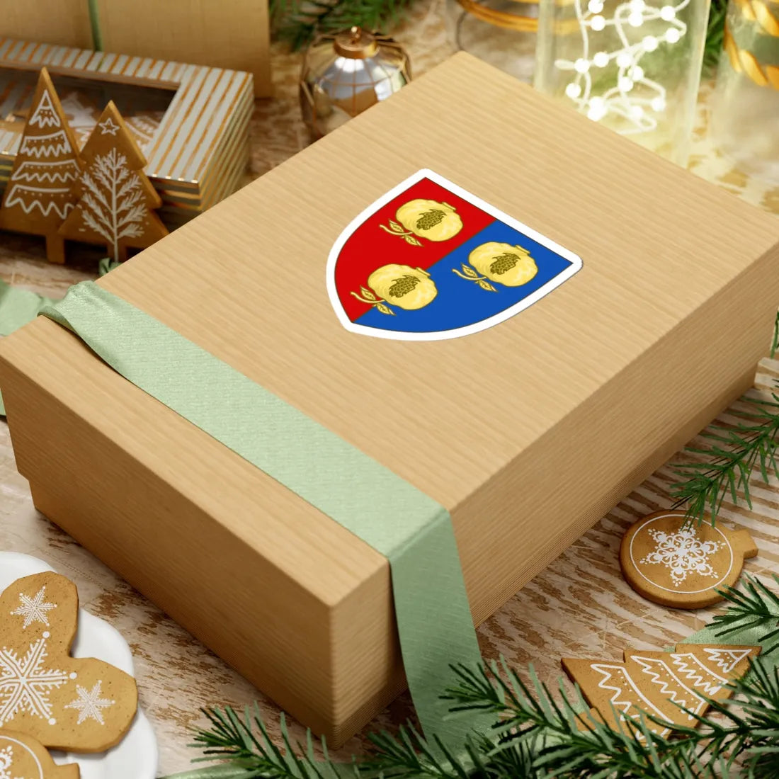 Personal Arms of Prince Frederic I (Argentina) (Coat of Arms) STICKER Vinyl Kiss-Cut Decal - The Sticker Space