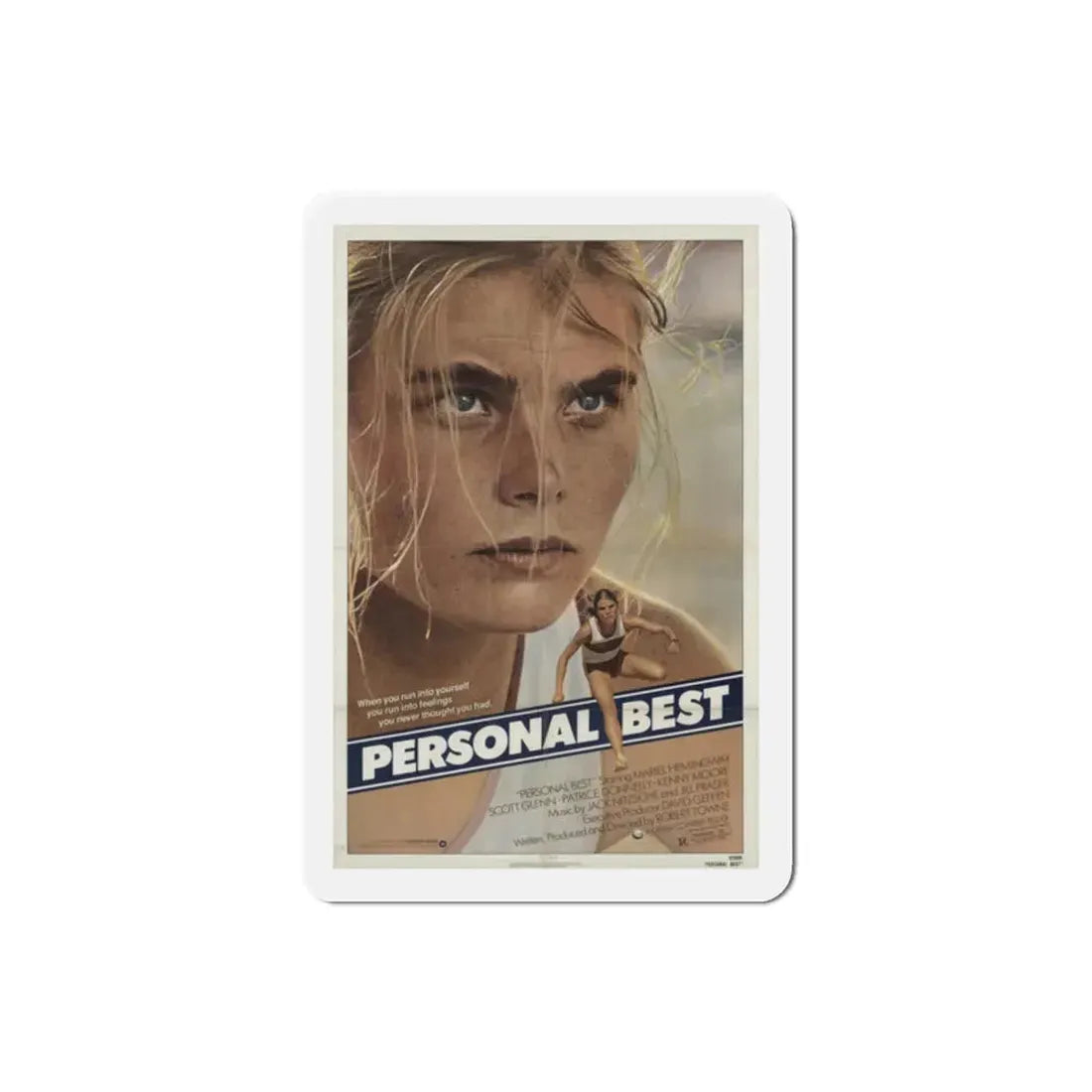 Personal Best 1982 Movie Poster Refrigerator Magnet 2 Inch - The Sticker Space