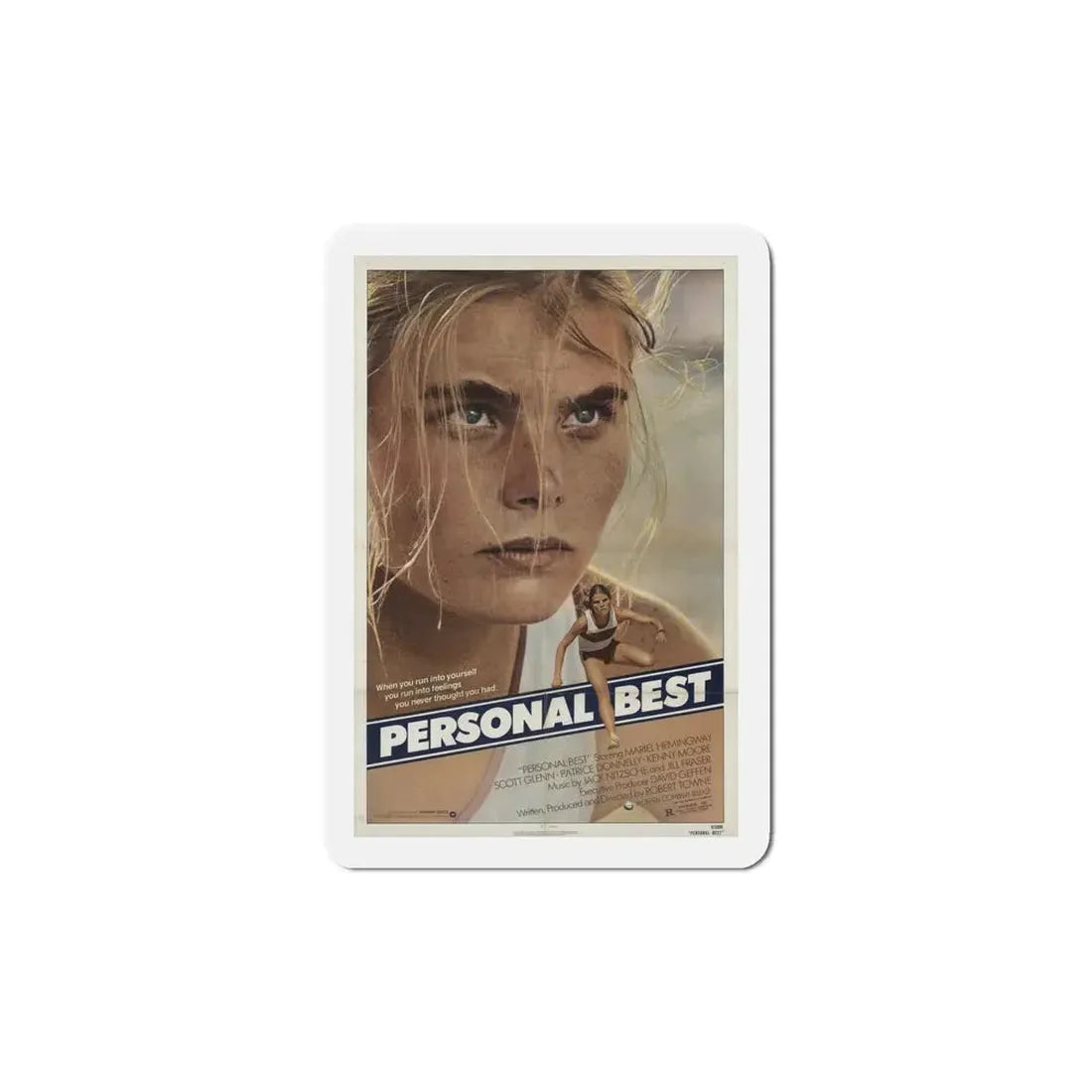 Personal Best 1982 Movie Poster Refrigerator Magnet 6 Inch - The Sticker Space