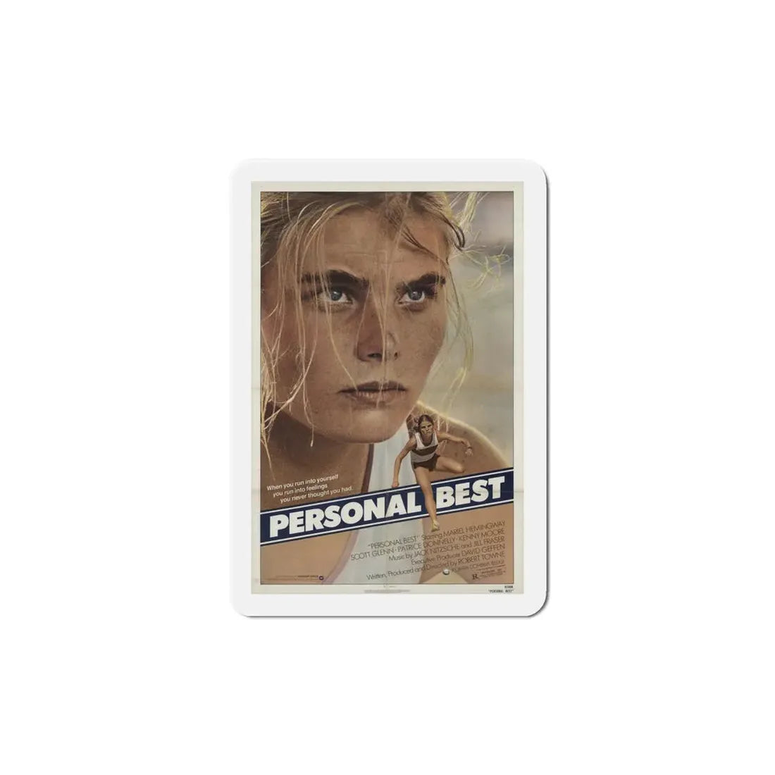 Personal Best 1982 Movie Poster Refrigerator Magnet - The Sticker Space