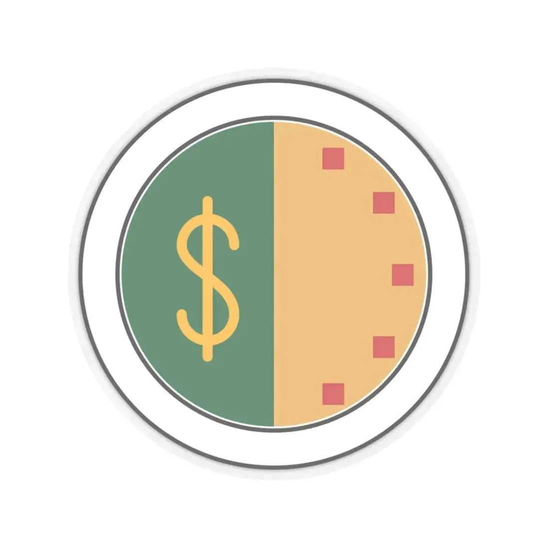 Personal Management (Boy Scout Merit Badge) STICKER Vinyl Kiss-Cut Decal 3 Inch Transparent - The Sticker Space