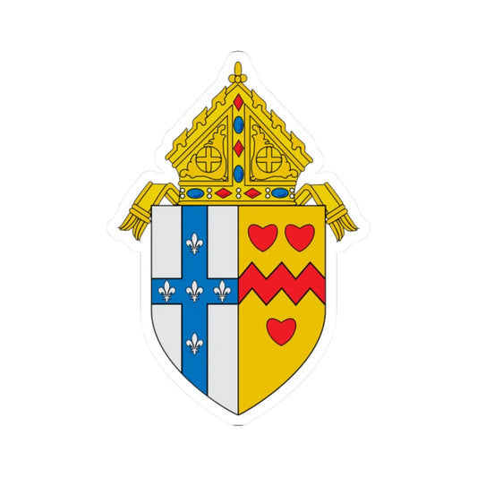 Personal Ordinariate of Our Lady of Walsingham (England) (Coat of Arms) STICKER Vinyl Kiss-Cut Decal 2 Inch White - The Sticker Space