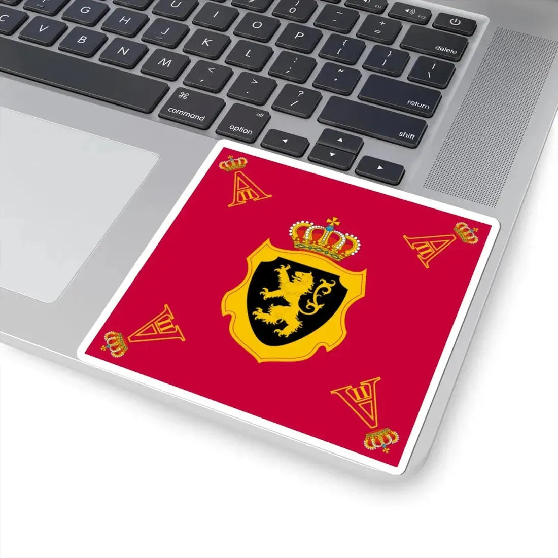 Personal Standard of King Albert II of Belgium (Belgium) STICKER Vinyl Kiss-Cut Decal - The Sticker Space