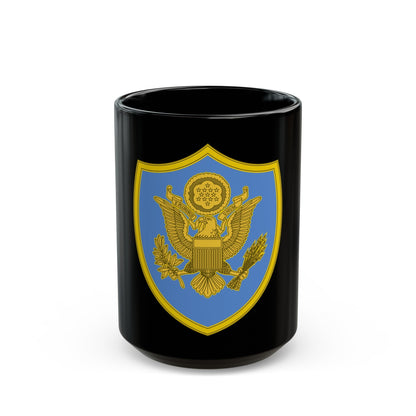 Personnel Assigned to DOD and Joint Activities 2 (U.S. Army) Black Coffee Mug-15oz-The Sticker Space