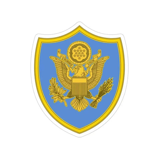 Personnel Assigned to DOD and Joint Activities 2 (U.S. Army) Transparent STICKER Die-Cut Vinyl Decal 6 Inch - The Sticker Space