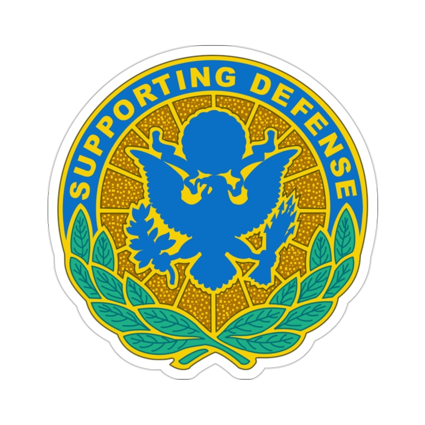 Personnel Assigned to DOD and Joint Activities (U.S. Army) STICKER Vinyl Die-Cut Decal-2 Inch-The Sticker Space