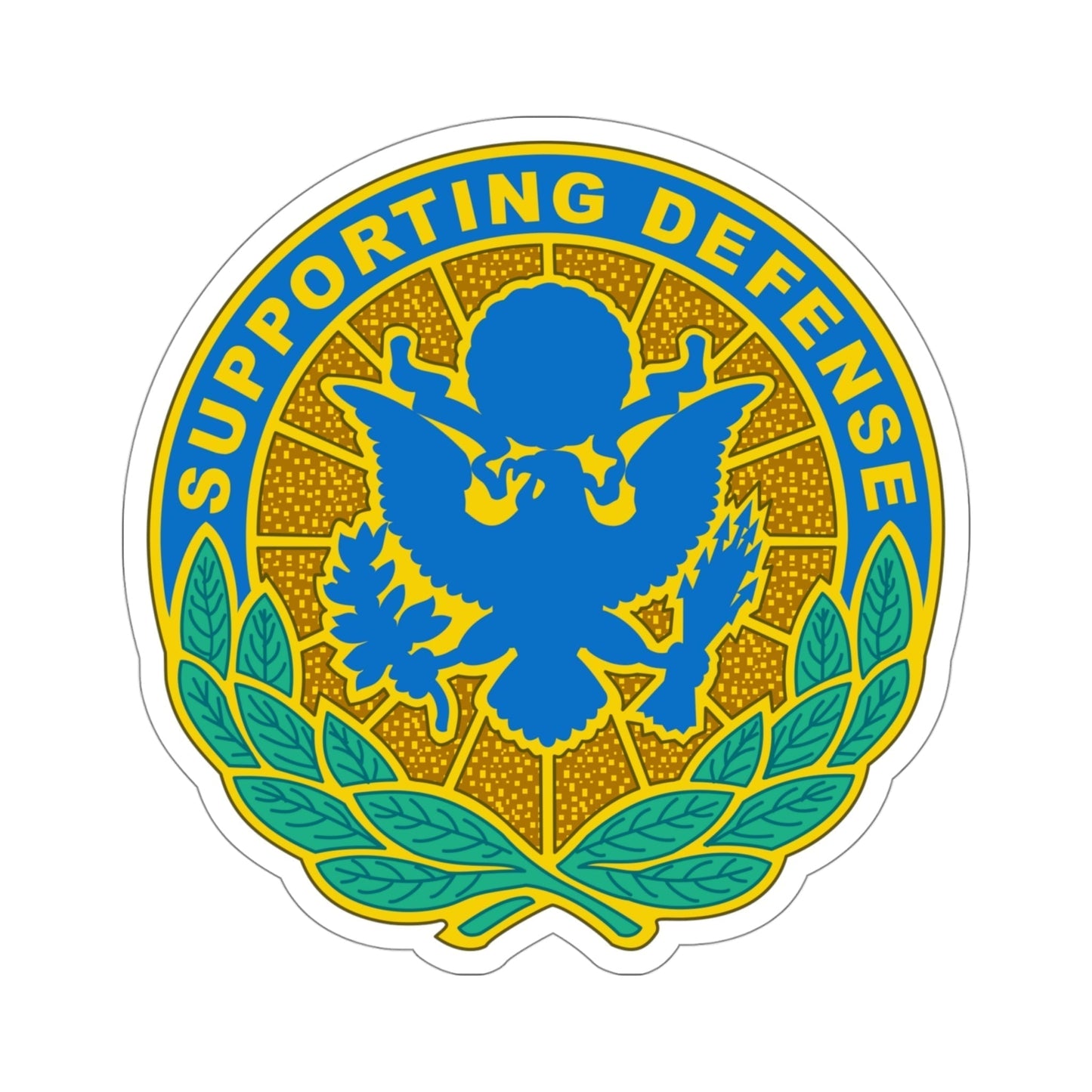 Personnel Assigned to DOD and Joint Activities (U.S. Army) STICKER Vinyl Die-Cut Decal-4 Inch-The Sticker Space