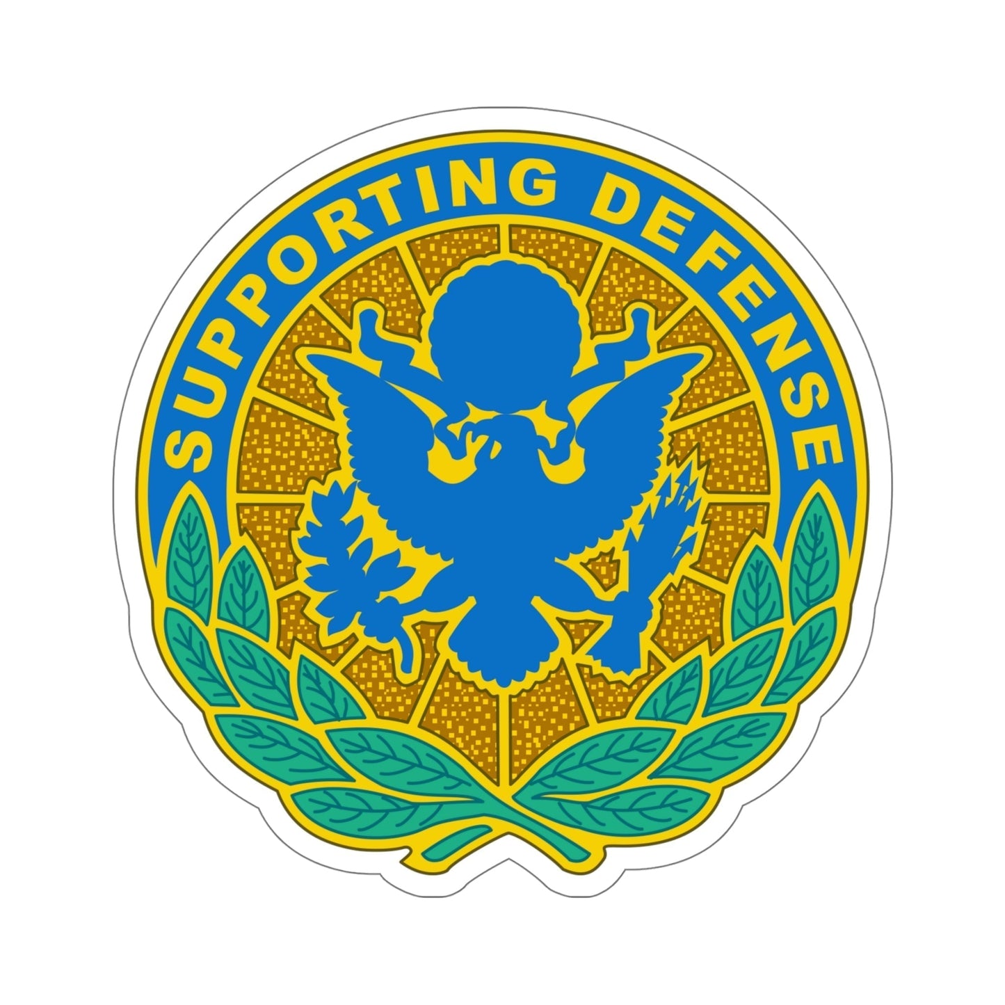 Personnel Assigned to DOD and Joint Activities (U.S. Army) STICKER Vinyl Die-Cut Decal-6 Inch-The Sticker Space