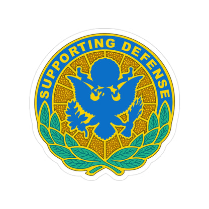 Personnel Assigned to DOD and Joint Activities (U.S. Army) Transparent STICKER Die-Cut Vinyl Decal-2 Inch-The Sticker Space