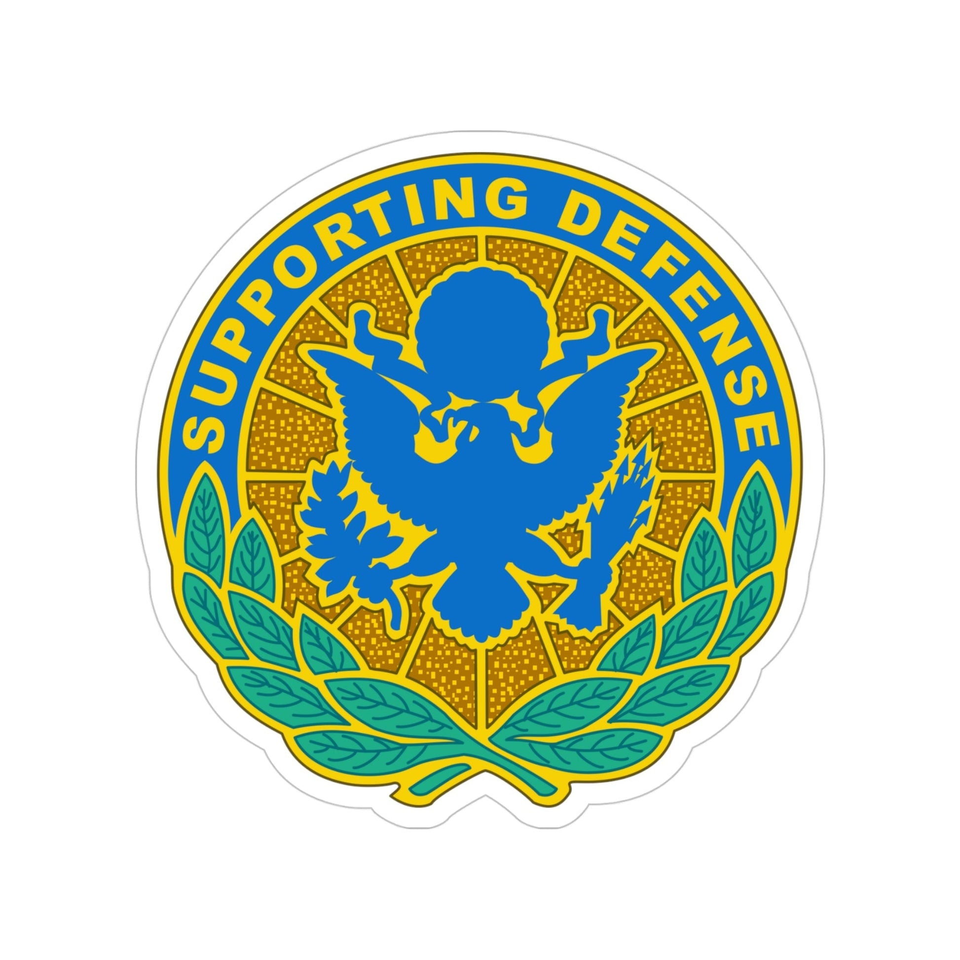 Personnel Assigned to DOD and Joint Activities (U.S. Army) Transparent STICKER Die-Cut Vinyl Decal-4 Inch-The Sticker Space