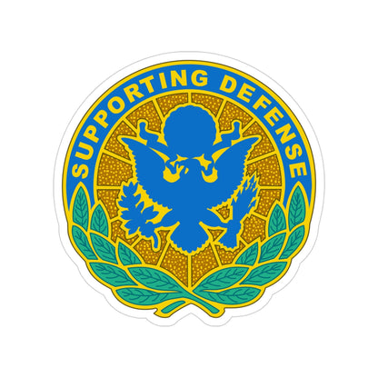 Personnel Assigned to DOD and Joint Activities (U.S. Army) Transparent STICKER Die-Cut Vinyl Decal-4 Inch-The Sticker Space