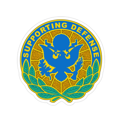 Personnel Assigned to DOD and Joint Activities (U.S. Army) Transparent STICKER Die-Cut Vinyl Decal-4 Inch-The Sticker Space