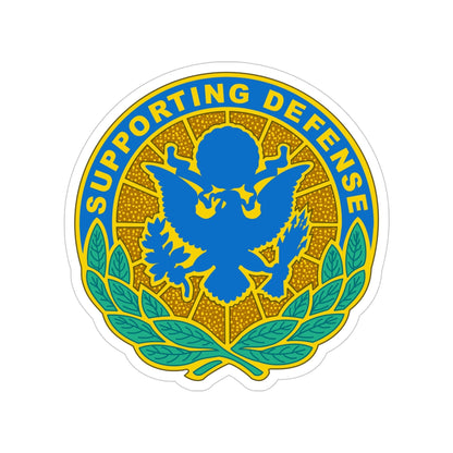 Personnel Assigned to DOD and Joint Activities (U.S. Army) Transparent STICKER Die-Cut Vinyl Decal-5 Inch-The Sticker Space