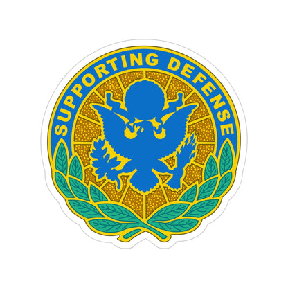 Personnel Assigned to DOD and Joint Activities (U.S. Army) Transparent STICKER Die-Cut Vinyl Decal-6 Inch-The Sticker Space