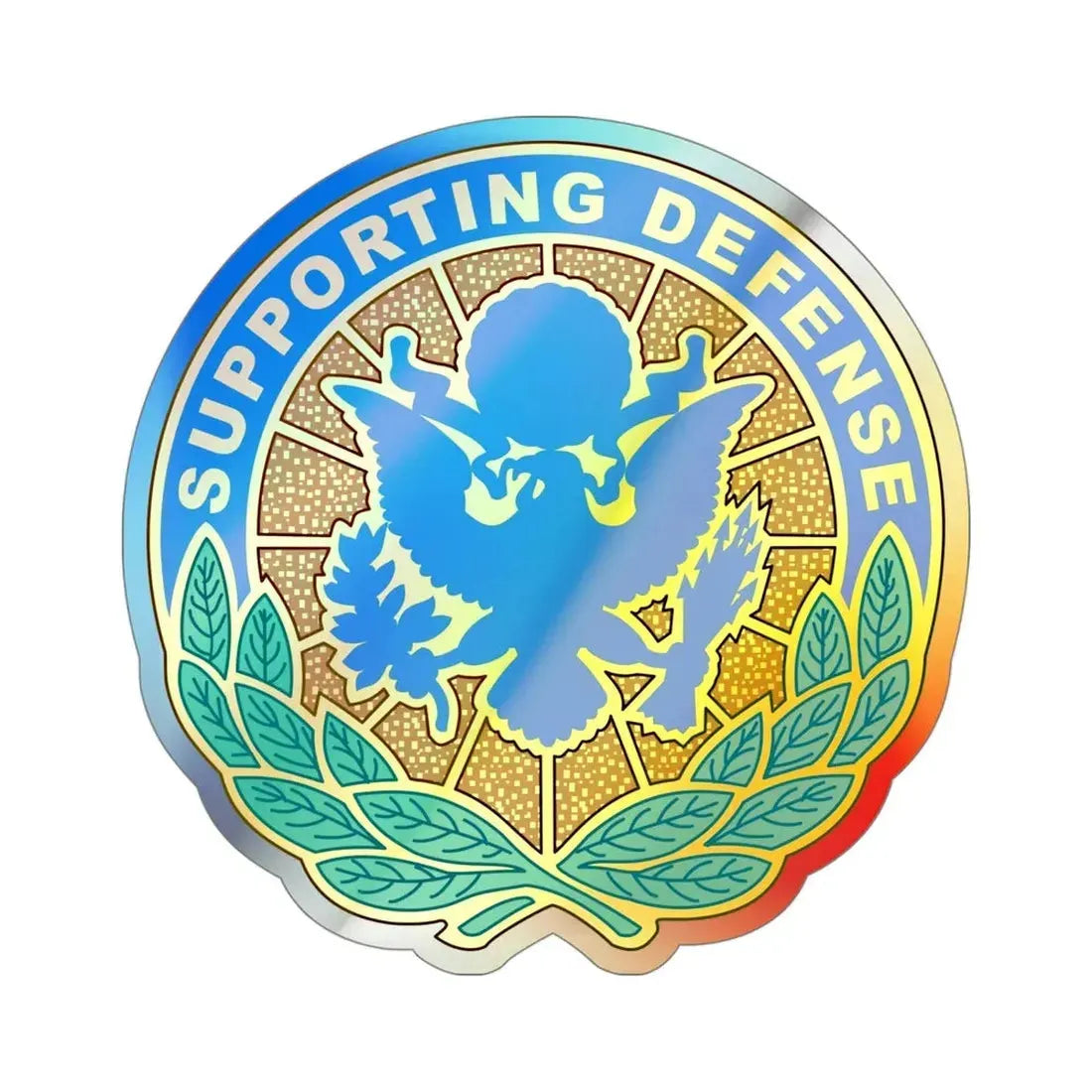 Personnel Assigned to DOD and Joint Activities (U.S. Army) Holographic STICKER Die-Cut Vinyl Decal - The Sticker Space