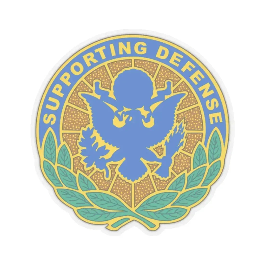 Personnel Assigned to DOD and Joint Activities (U.S. Army) STICKER Vinyl Kiss-Cut Decal 2 Inch Transparent - The Sticker Space