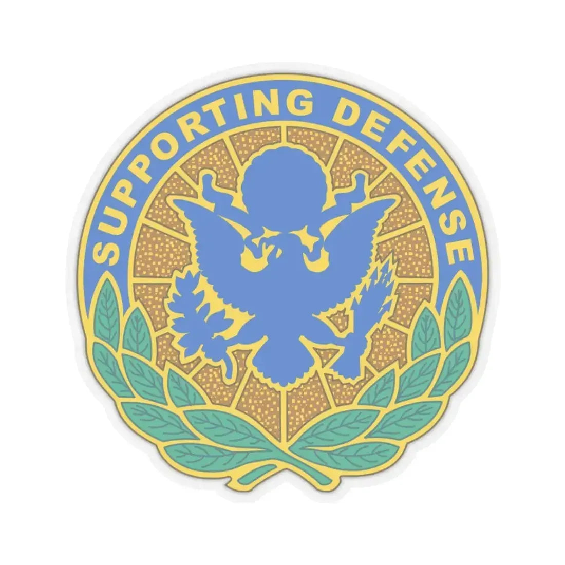 Personnel Assigned to DOD and Joint Activities (U.S. Army) STICKER Vinyl Kiss-Cut Decal 3 Inch Transparent - The Sticker Space