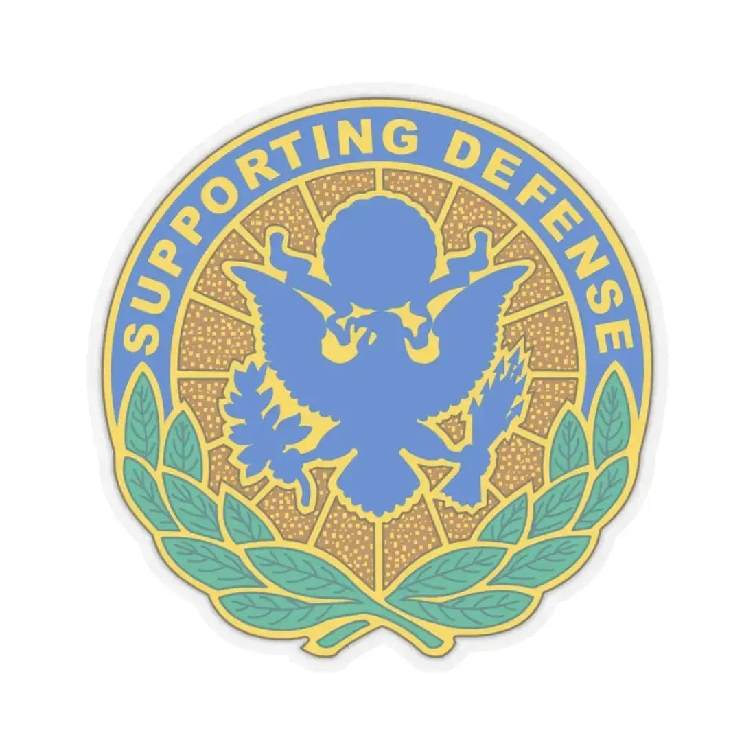 Personnel Assigned to DOD and Joint Activities (U.S. Army) STICKER Vinyl Kiss-Cut Decal 6 Inch Transparent - The Sticker Space