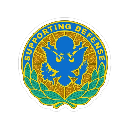 Personnel Assigned to DOD and Joint Activities (U.S. Army) Transparent STICKER Die-Cut Vinyl Decal 2 Inch - The Sticker Space