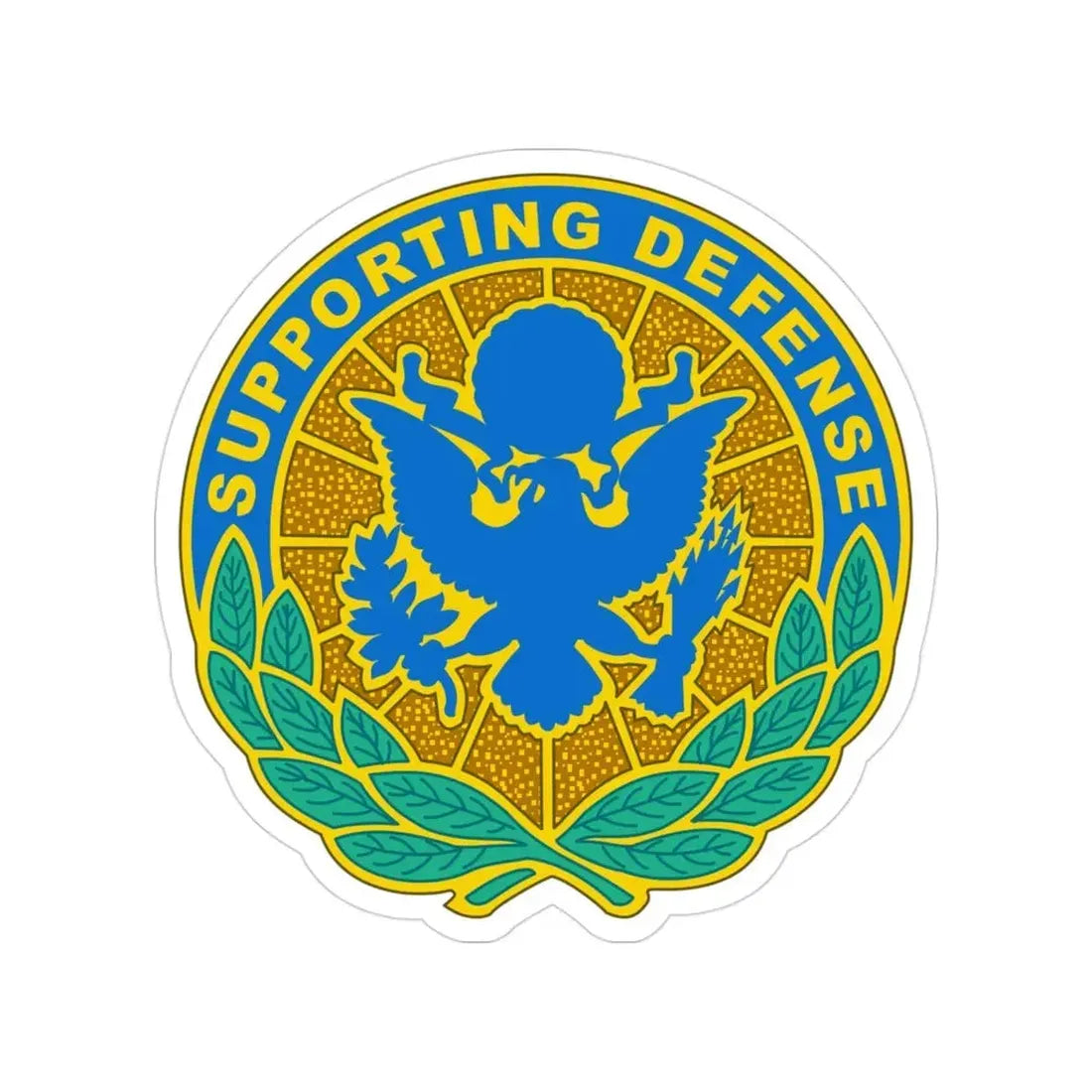 Personnel Assigned to DOD and Joint Activities (U.S. Army) Transparent STICKER Die-Cut Vinyl Decal 3 Inch - The Sticker Space