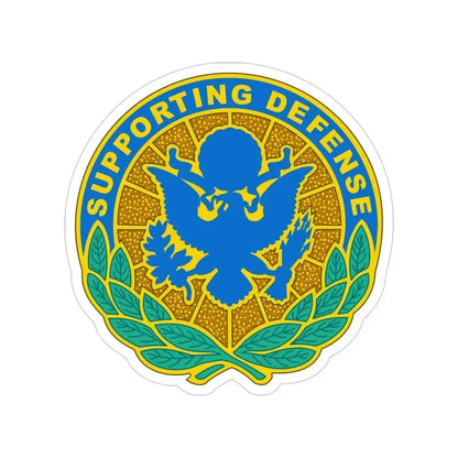 Personnel Assigned to DOD and Joint Activities (U.S. Army) Transparent STICKER Die-Cut Vinyl Decal 4 Inch - The Sticker Space
