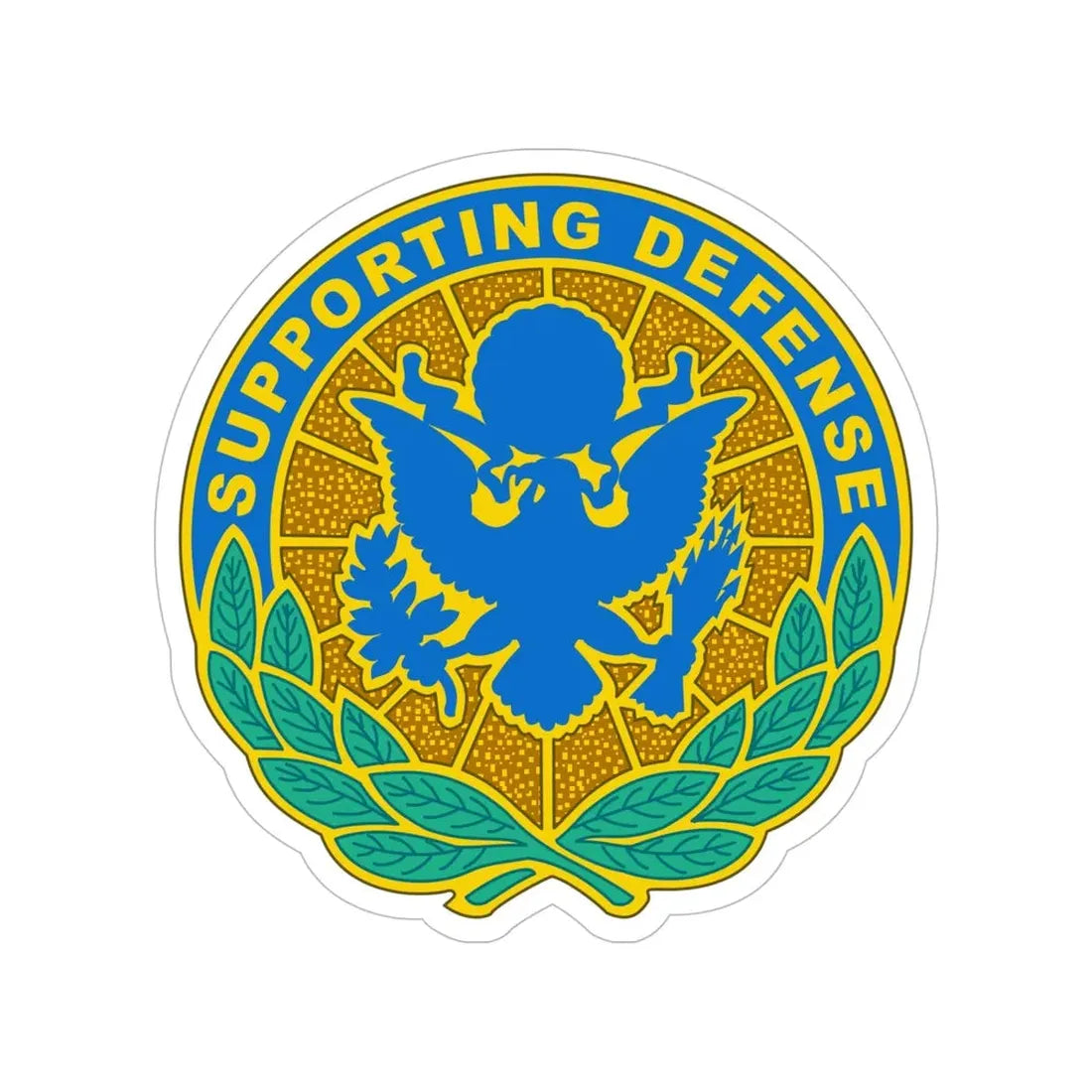 Personnel Assigned to DOD and Joint Activities (U.S. Army) Transparent STICKER Die-Cut Vinyl Decal - The Sticker Space