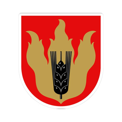 Pertunmaa.vaakuna (Finland) (Coat of Arms) STICKER Vinyl Kiss-Cut Decal 3 Inch White - The Sticker Space