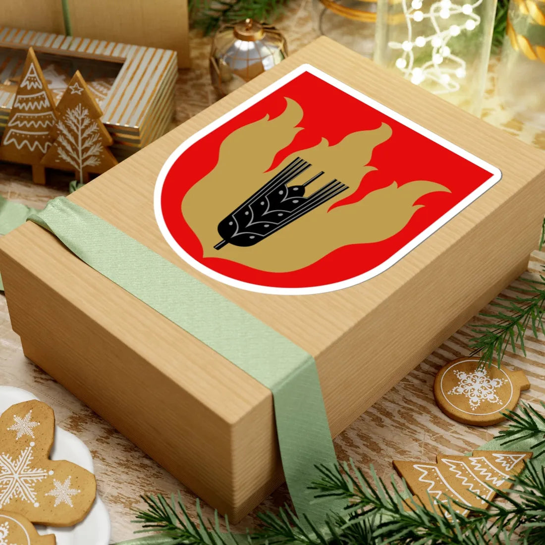 Pertunmaa.vaakuna (Finland) (Coat of Arms) STICKER Vinyl Kiss-Cut Decal - The Sticker Space