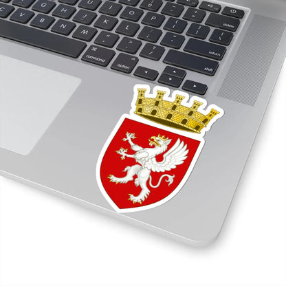 Perugia-Stemma (Italy) (Coat of Arms) STICKER Vinyl Kiss-Cut Decal - The Sticker Space