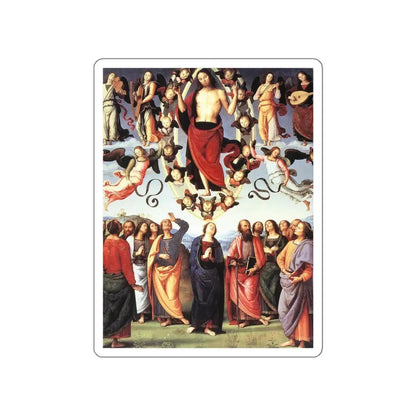 PERUGINO, Pietro -Christ- The Ascension of Christ (Artwork) STICKER Vinyl Die-Cut Decal - The Sticker Space