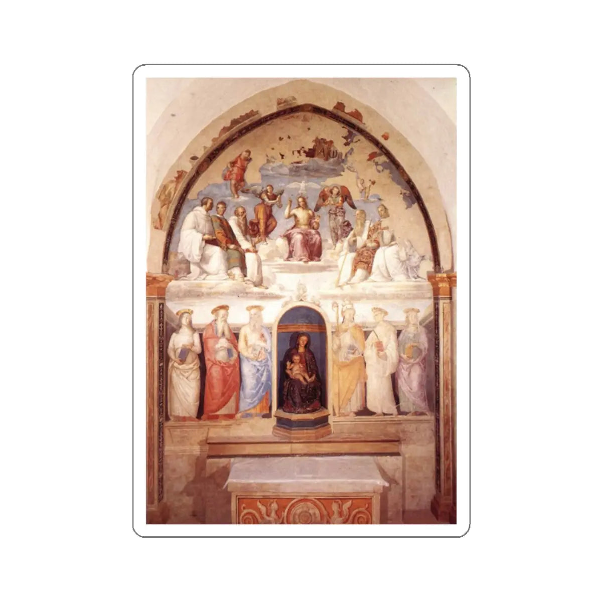 SKU:11644893255794154420 Sticker types:White Shape:Die-Cut Sizes:2" × 2"