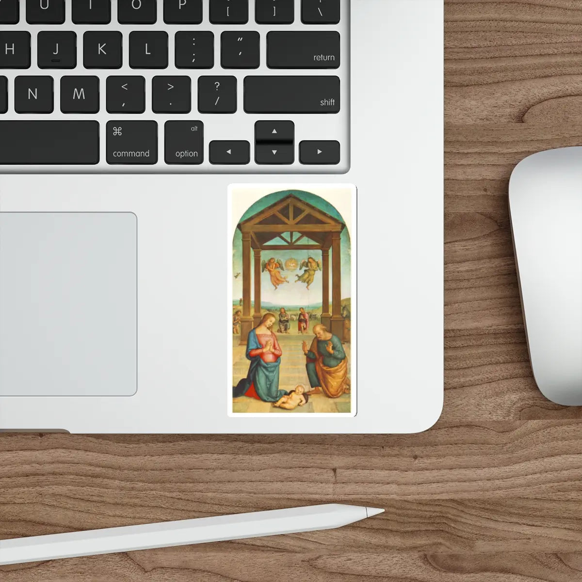 SKU:18971726422728385458 Sticker types:White Shape:Die-Cut Sizes:4" × 4"