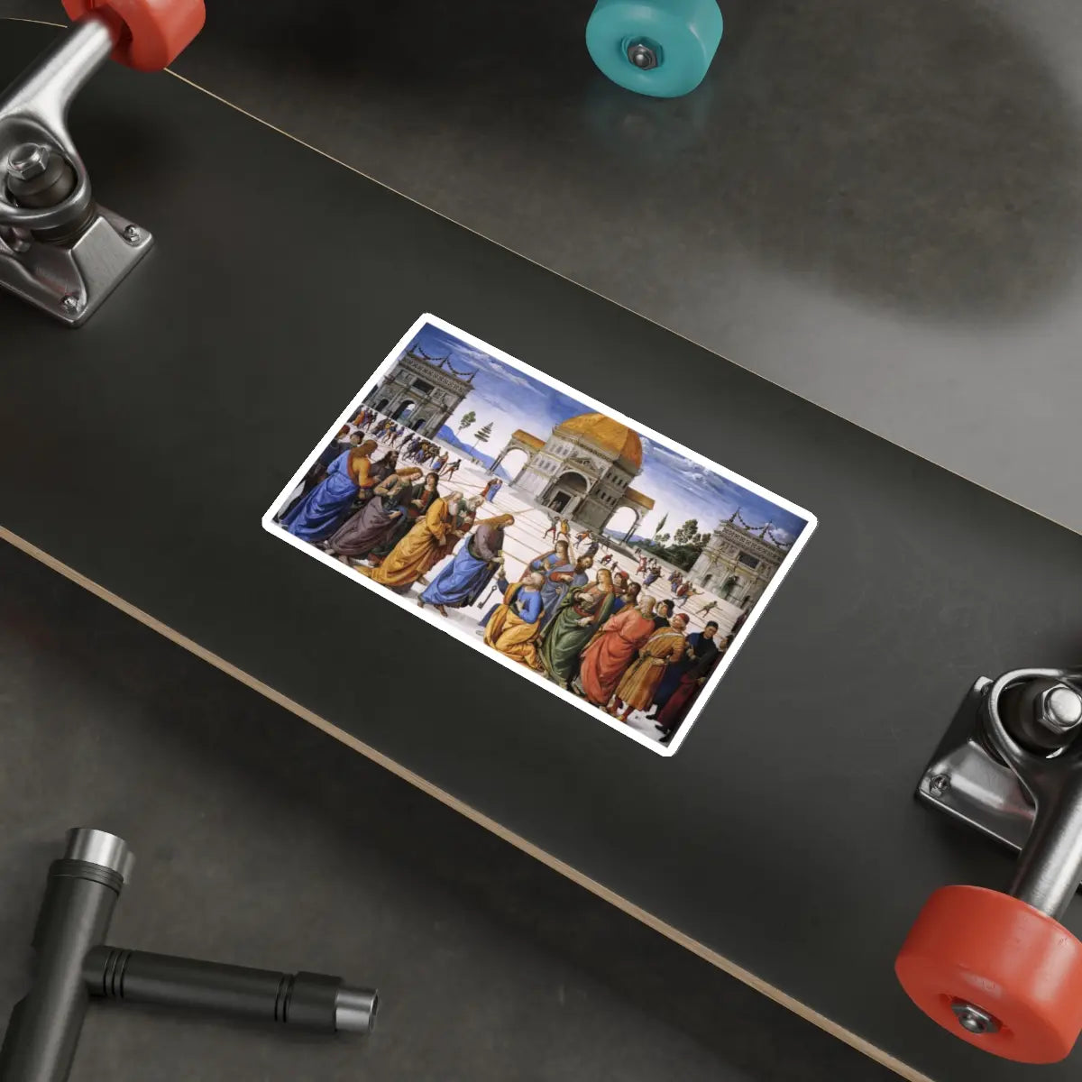 SKU:13351722988365760596 Sticker types:White Shape:Die-Cut Sizes:6" × 6"