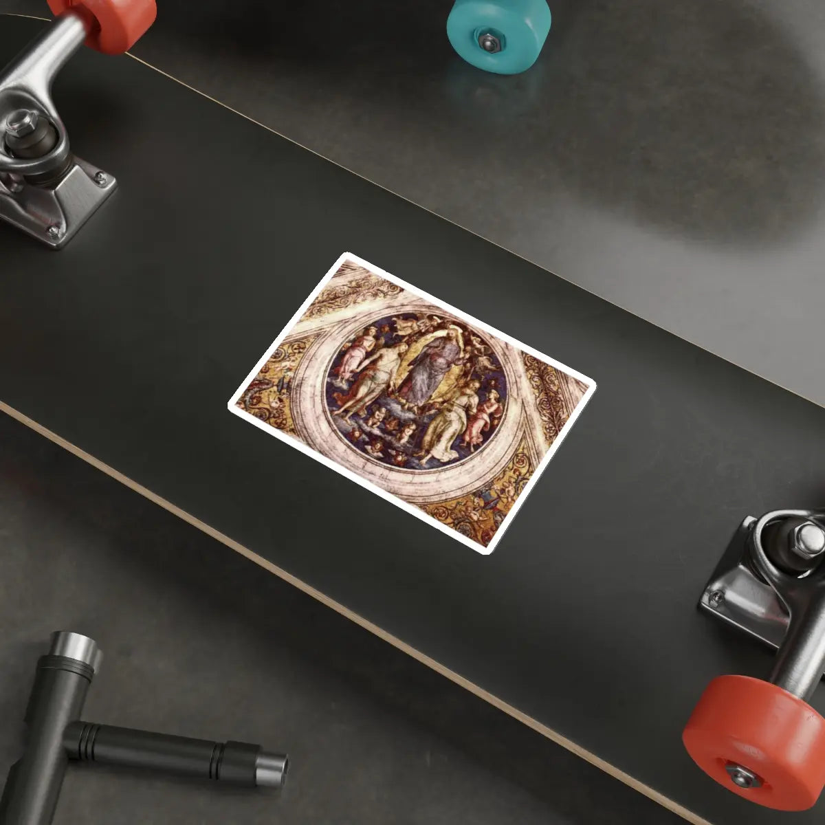SKU:11620431435953925987 Sticker types:White Shape:Die-Cut Sizes:5" × 5"