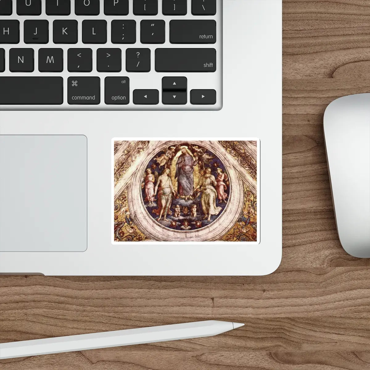 SKU:16367648301434134827 Sticker types:White Shape:Die-Cut Sizes:4" × 4"